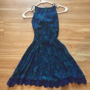 Flowy bohemian dress